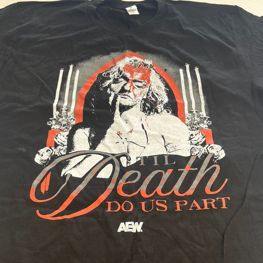 BN AEW Mariah May size L Short Sleeve Tee